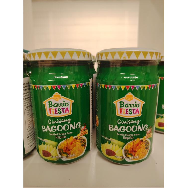 Barrio fiesta bagoong Fermented shrimp 250g.