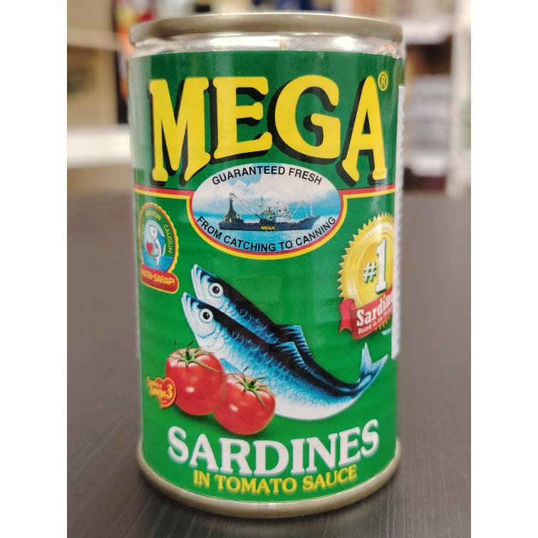 Mega sardines with tomato sauce 155g.