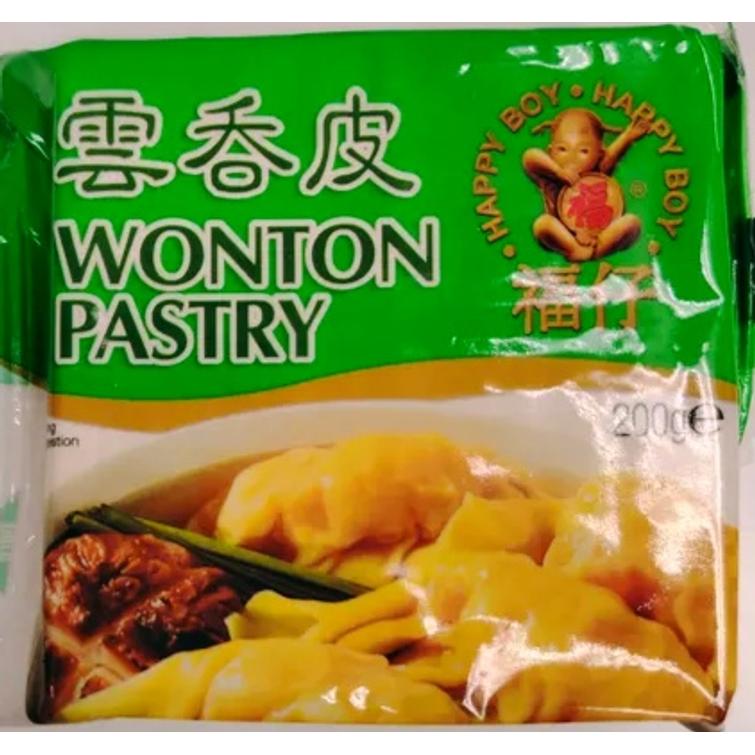Happy Boy Wonton Pastry (sheets) 200g.