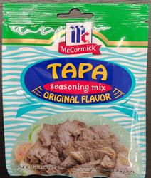 Mc cormick Tapa seasoning mix
