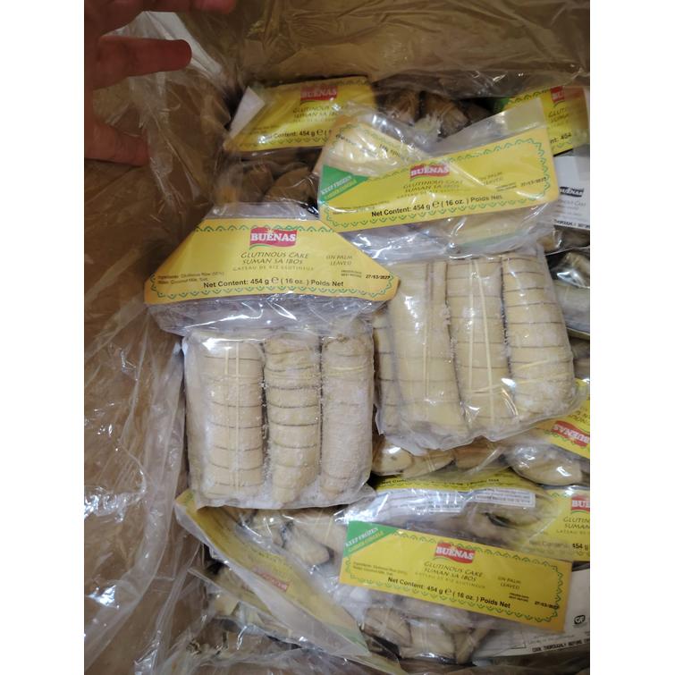 Glutinous rice cake 454g.6kpl. (Home delivery or Pick up at store only) ( Suman sa Ibos)