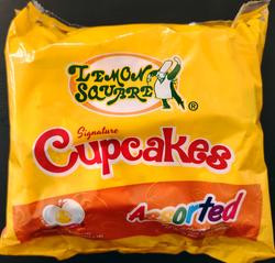 Lemon square assorted cupcakes 10x300g.