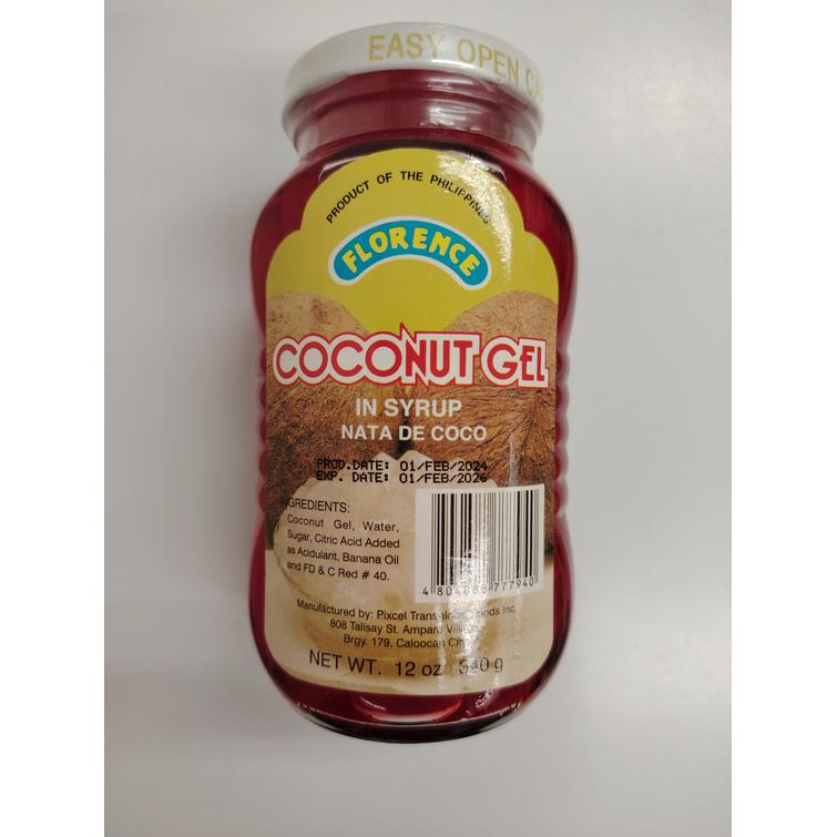 Florence Nata de Coco red 340g.