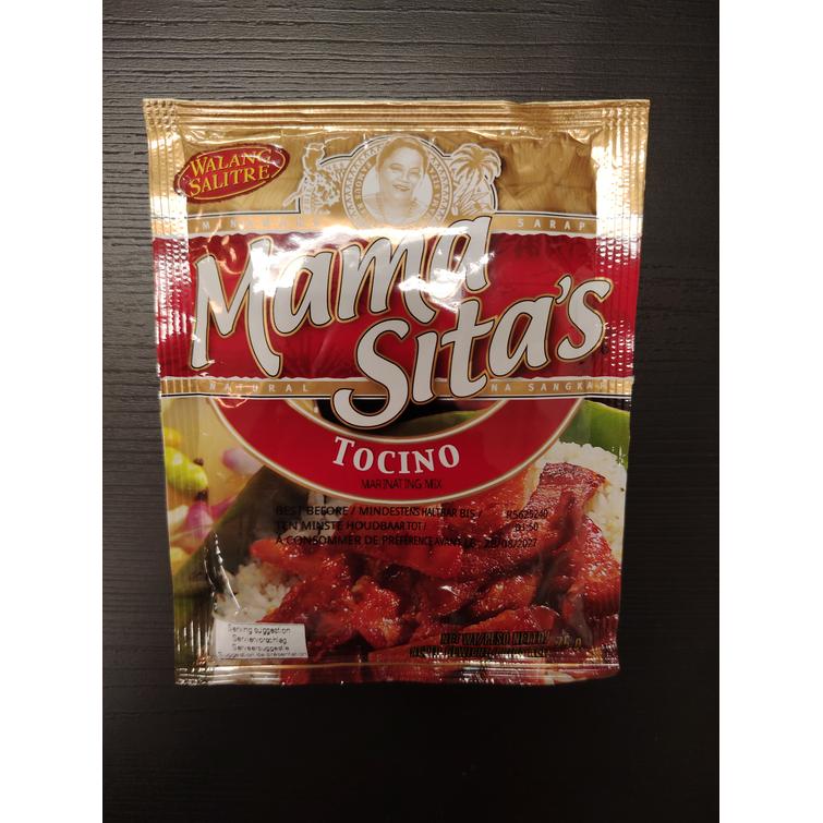 Mama sita's Tocino marinating mix 75g.