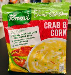 Knorr crab and corn 55g. 