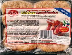 Nida chicken sweet longganissa hamonado 500g.