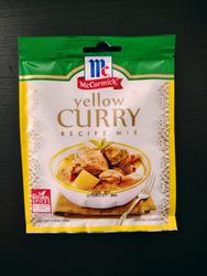 Mc cormick yellow curry mix 28g.