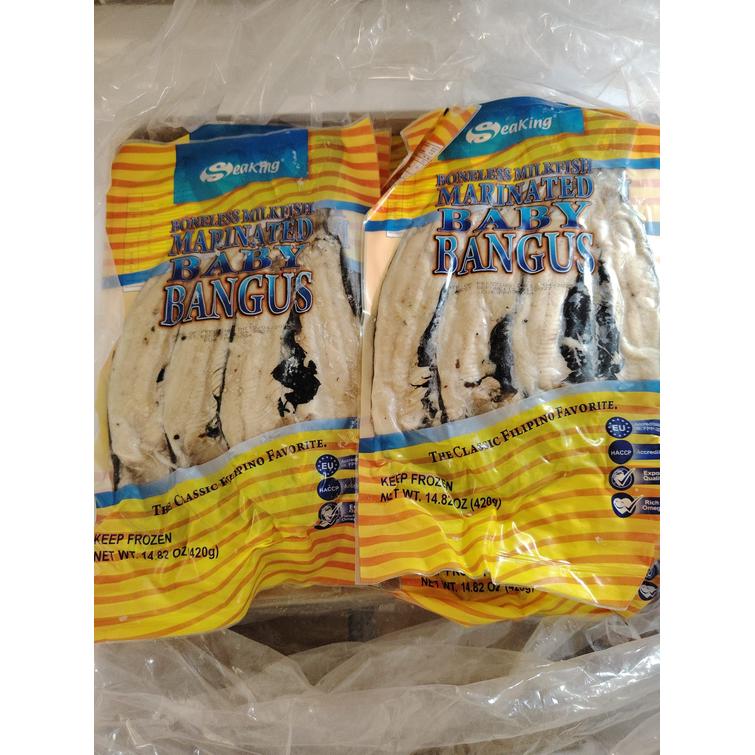 Seaking marinated Bangus 3kpl.420g. ( Daing na bangus)Pick up at store only or Home delivery