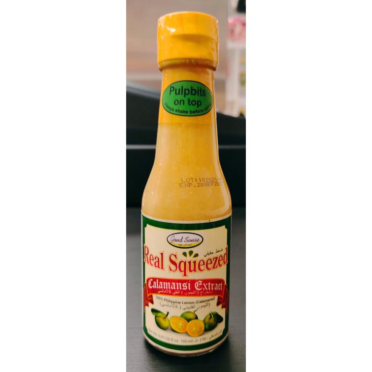 Good sense real squeeze Calamansi extract 150ml.
