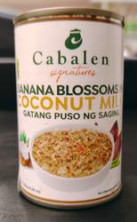 Cabalen banana blossoms in coconut milk 150g.