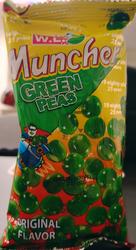 Muncher green peas 70g.
