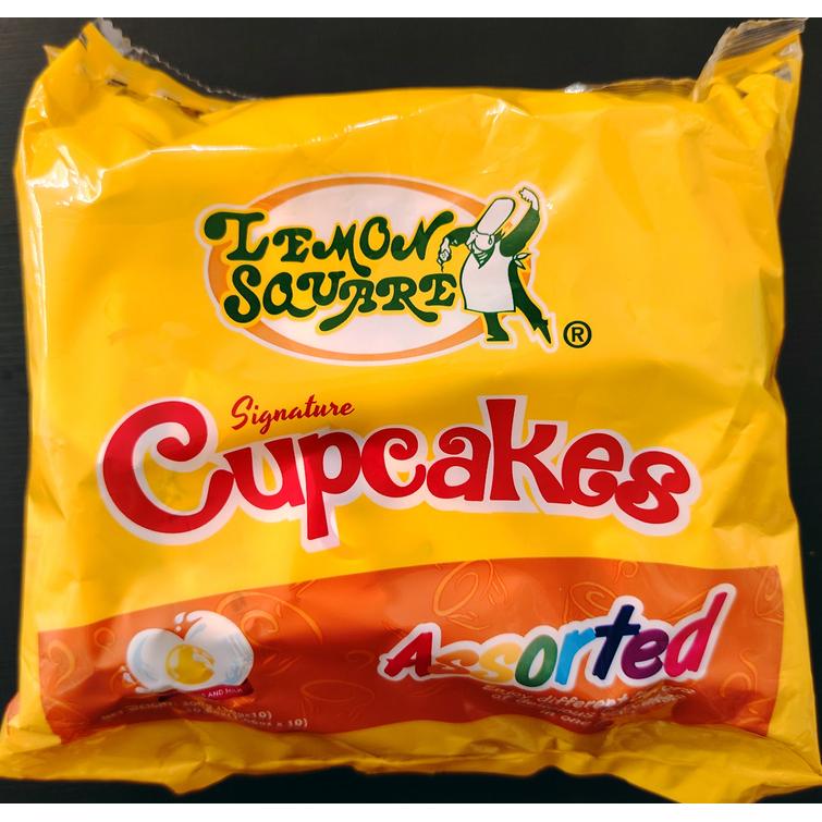 Lemon square assorted cupcakes 10x300g.