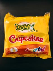Lemon square assorted cupcakes 10x30g.