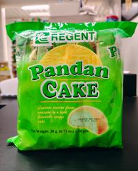 Regent pandan cup cakes 20g.x10 pcs. 