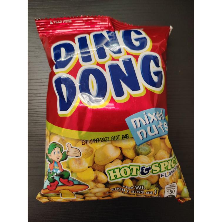 Ding Dong mixed nuts spicy 60x100g.