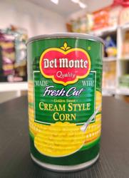 Del monte cream style corn 425g.