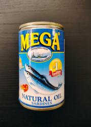 Mega sardines in oil