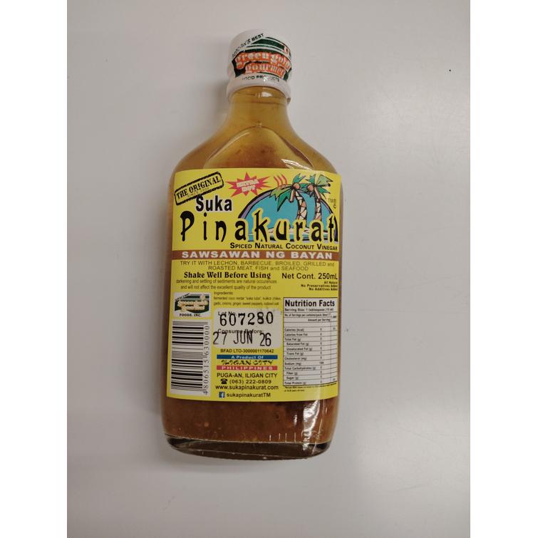 Pinakurat /Coconut vinegar 250ml.