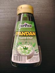 Terrifico Pandan flavor syrup 250ml.