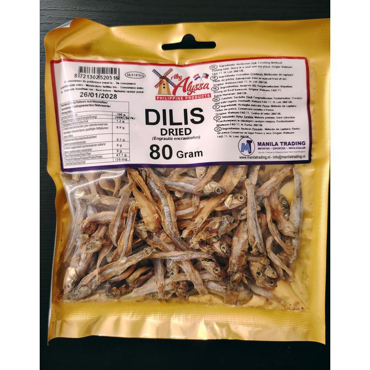 Dilis(Dried anchovies) 80g.