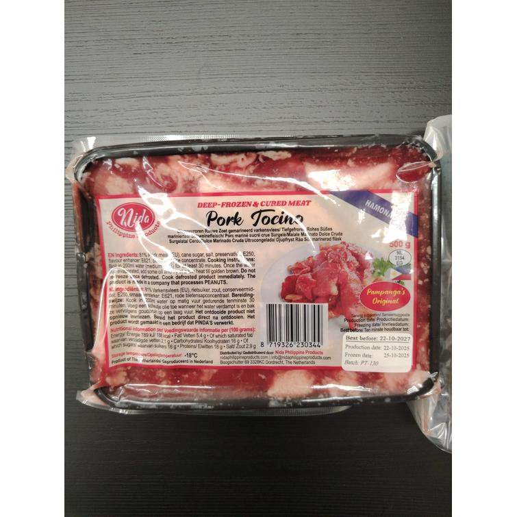 Nida Pork tocino 500g.
