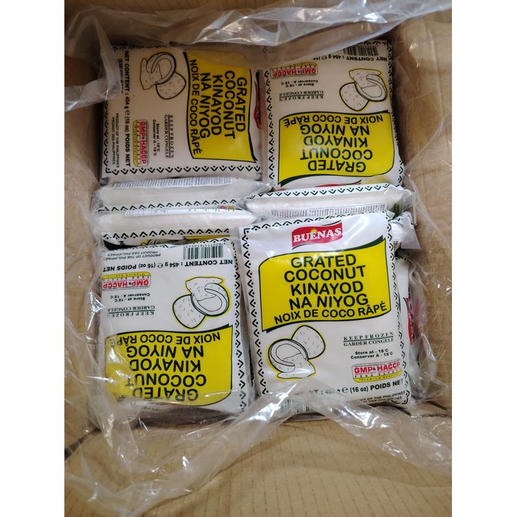 Buenas grated coconut (Kinayod na niyog) 454g.