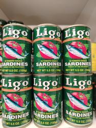 Sardines tomato sauce green LIGO 155g.