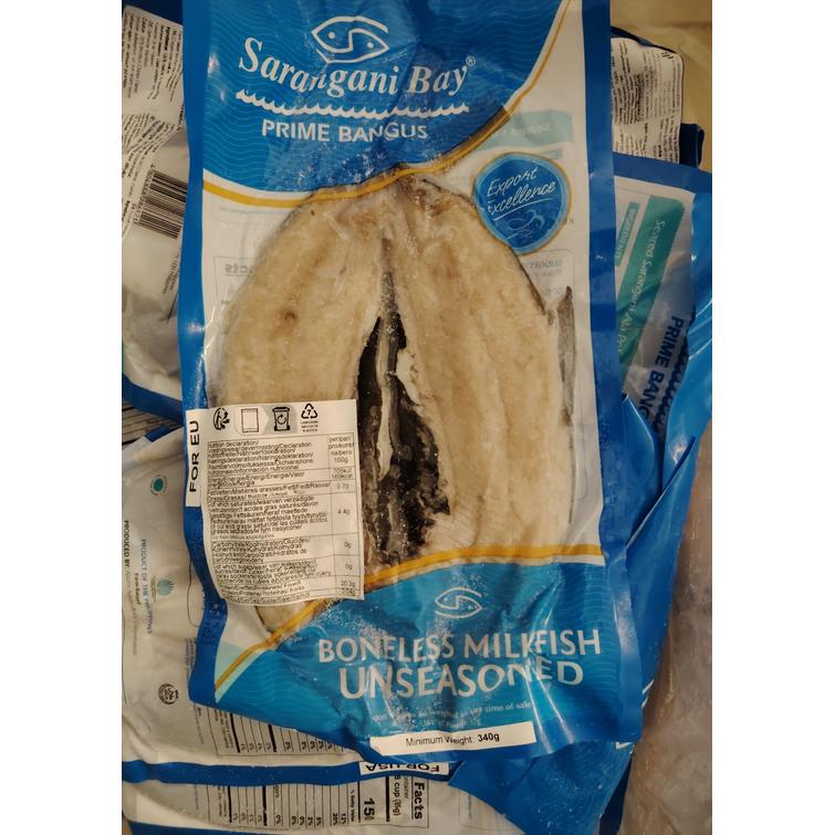 Sarangani Deboned Milkfish 340g.(Unseasoned) (Pang-Spanish style bangus) (Pick up at store only)