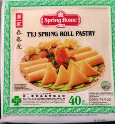 Tyj spring rolls 550g.(40 sheets)(Pick up at store only)