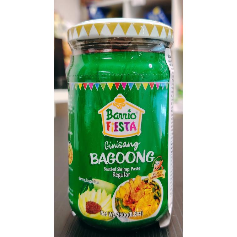Barrio fiesta bagoong Fermented shrimp 250g.
