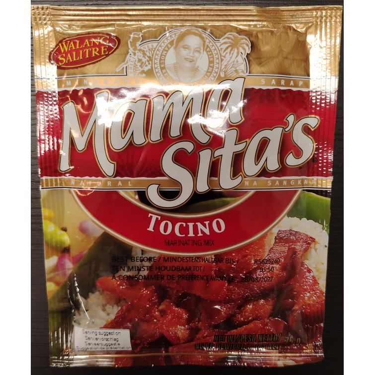 Mama sita's Tocino marinating mix 75g.