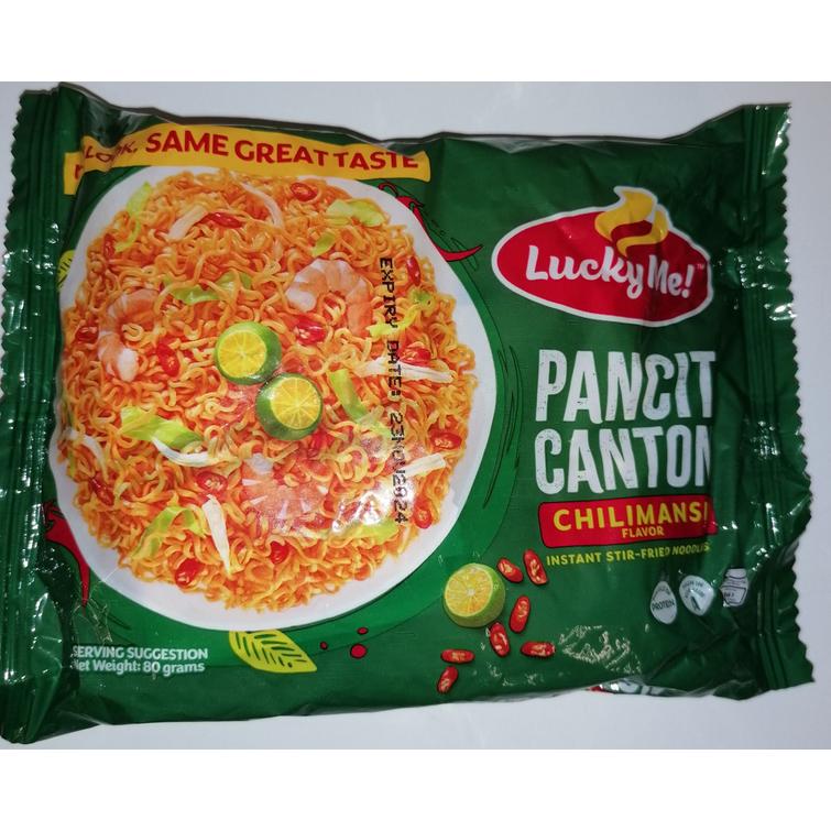 Lucky Pancit Canton Chilimansi 80g.