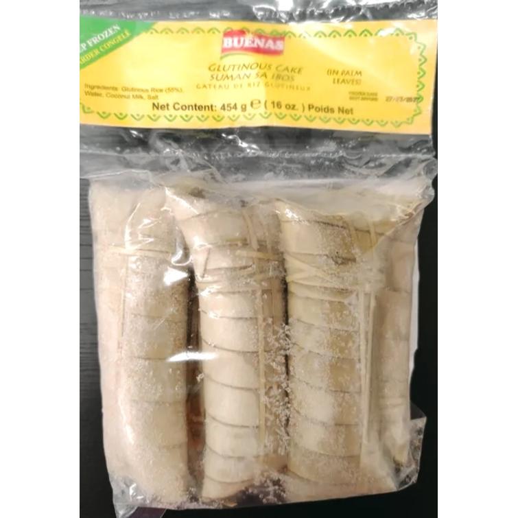 Glutinous rice cake 454g.6kpl. (Home delivery or Pick up at store only) ( Suman sa Ibos)