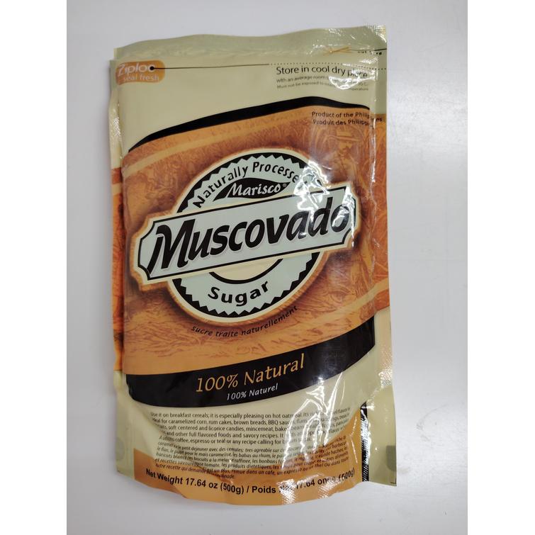 Muscovado sugar 100% 500g.