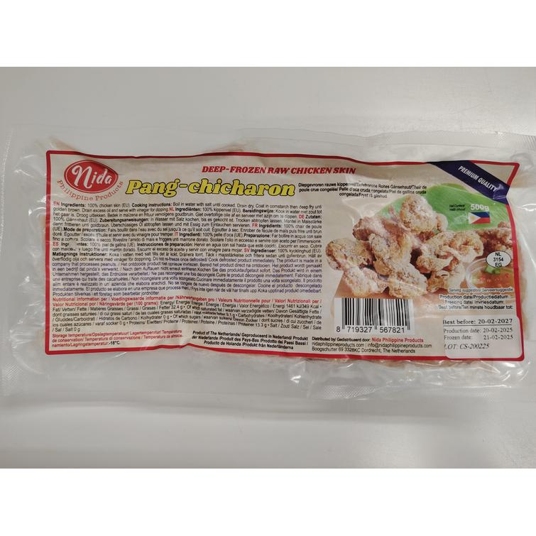 Pang - chicharon 500g.(Chicken Skin) (Pick up at store only)