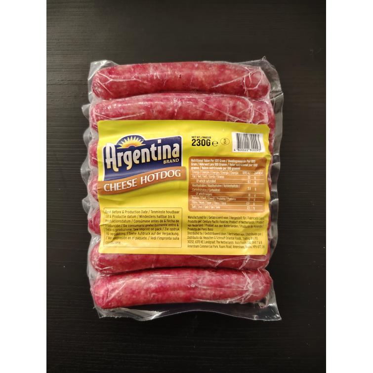 Cheese hotdog Argentina 230g.