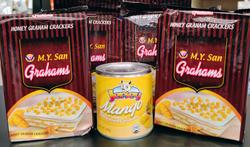 Mango float set  4pkt. graham biscuits +1 mango condensed milk 
