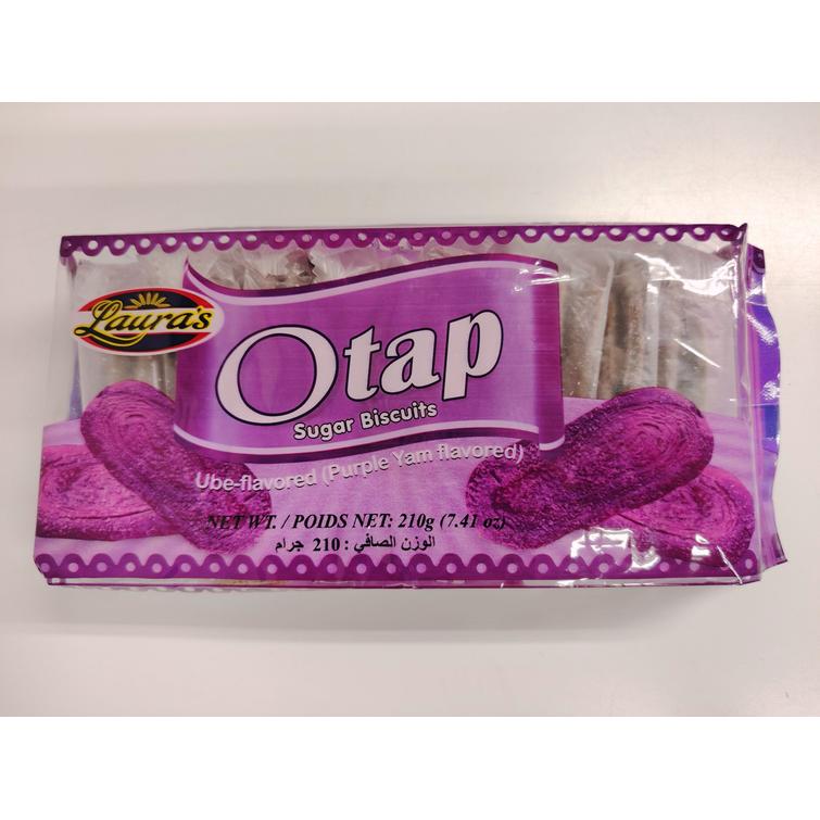 Lauras Otap (ube) flavor 210g.