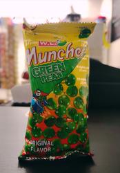 Muncher green peas 70g.