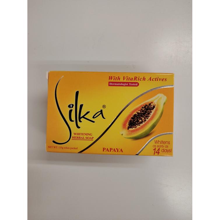 silka papaya soap 135g.