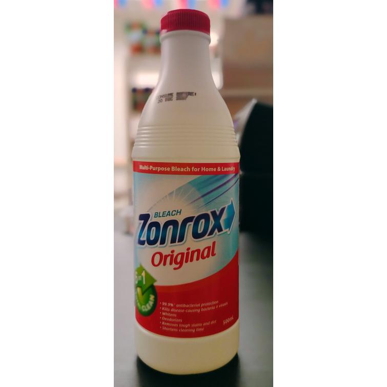 Zonrox bleach 500ml.