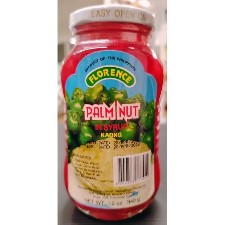 Florence palm nut red 340g.