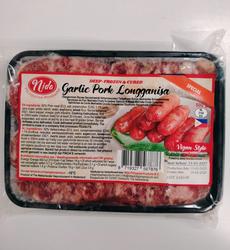 Nida Pork garlic Longganisa, Vigan style 500g.Pick up at store only