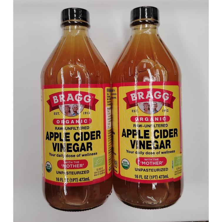 (Bragg) Organic Apple Cider vinegar 473ML.