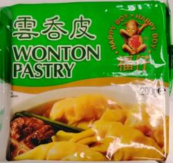 Happy Boy Wonton Pastry (sheets) 200g.