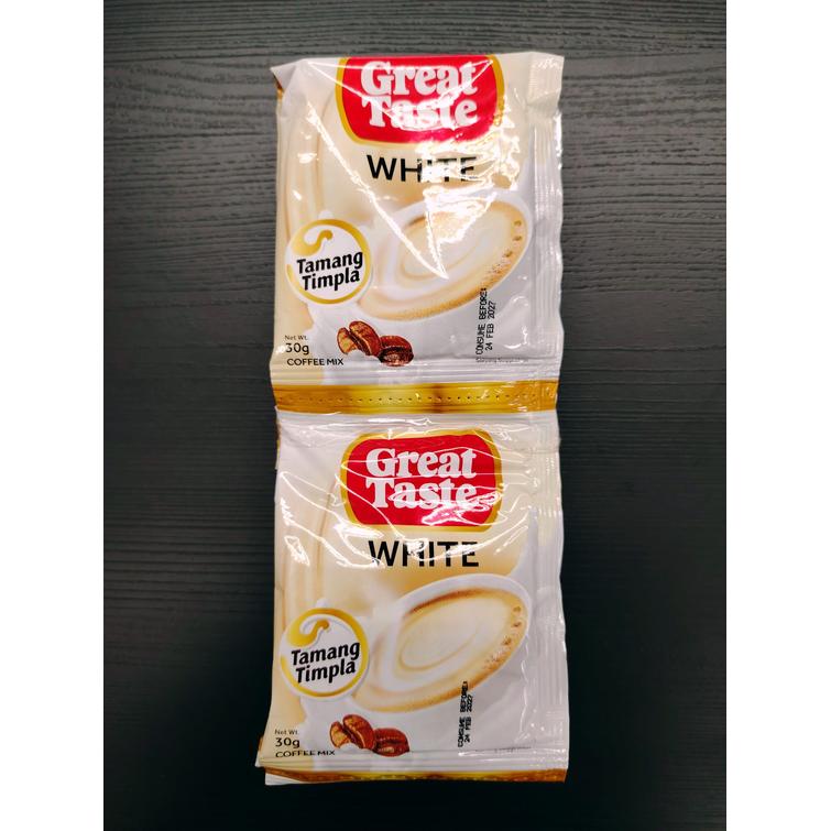Great taste white coffee 30g. X10pcs.