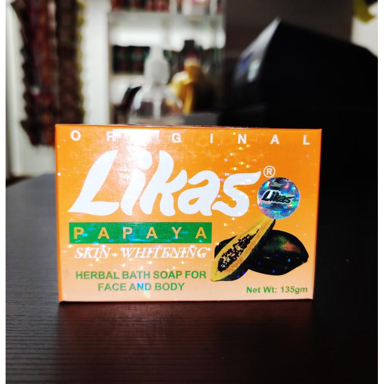 Likas papaya soap original 135g.