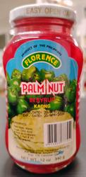 Florence palm nut red 340g.