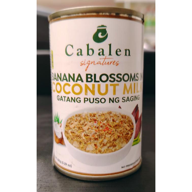 Cabalen banana blossoms in coconut milk 150g.