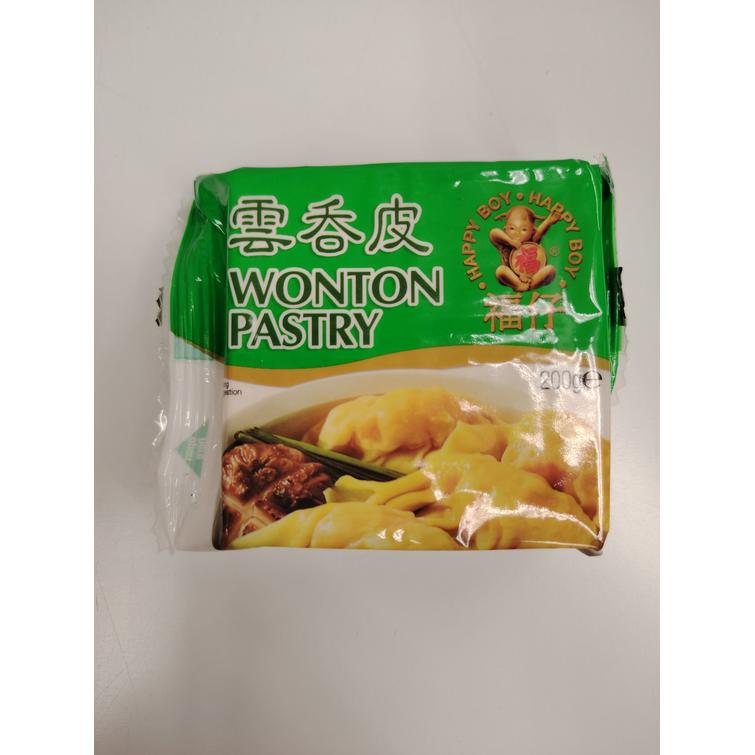Happy Boy Wonton Pastry (sheets) 200g.